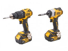 DeWalt 18V Combi & Impact Drill Twin Pack &pound;249.99